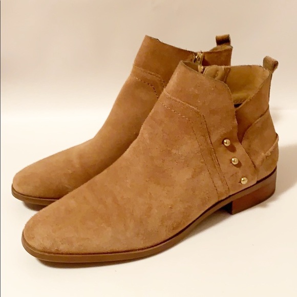 FRANCO SARTO Ruby Post Button Ankle Boot 10 - Picture 6 of 8